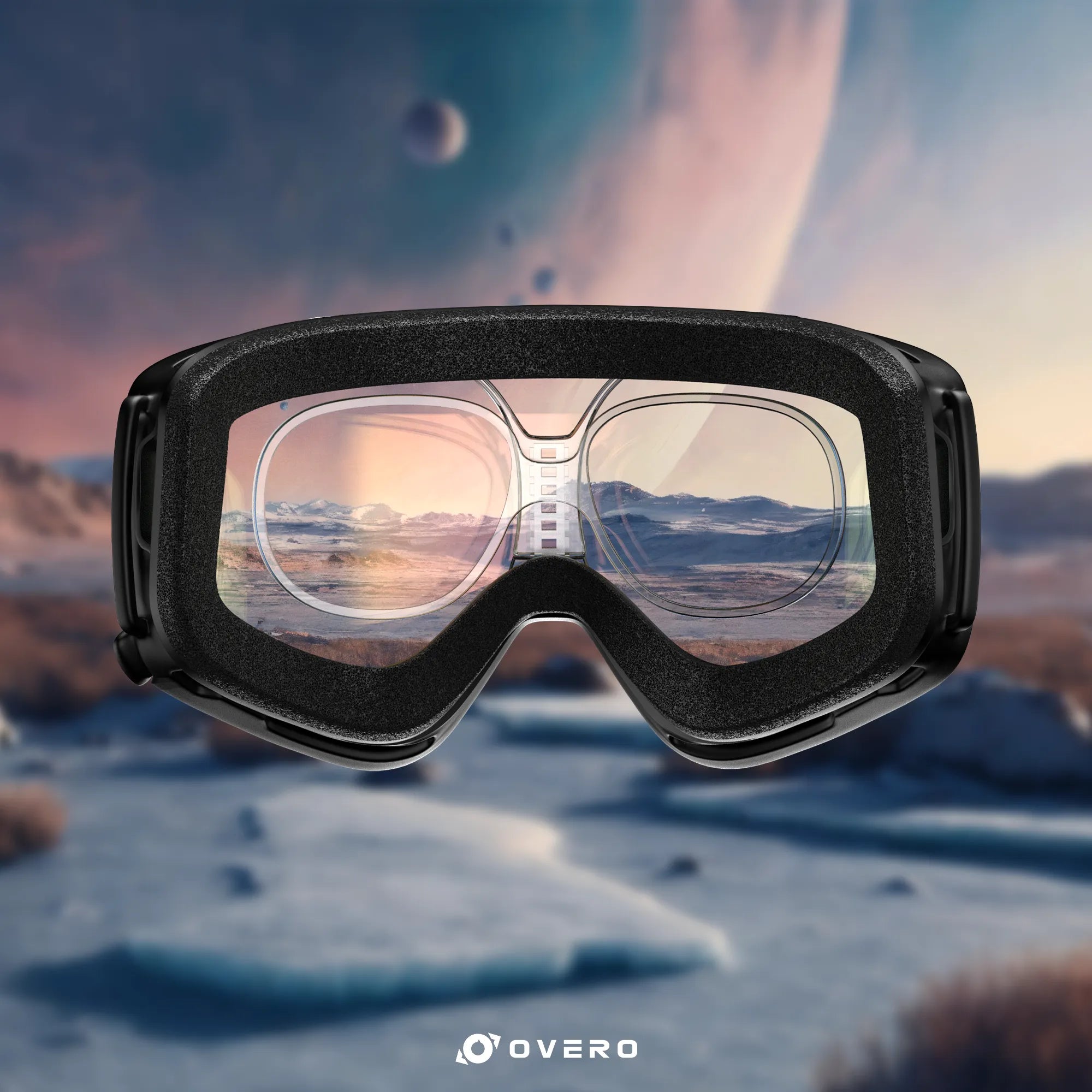 Snow goggles over prescription glasses on sale