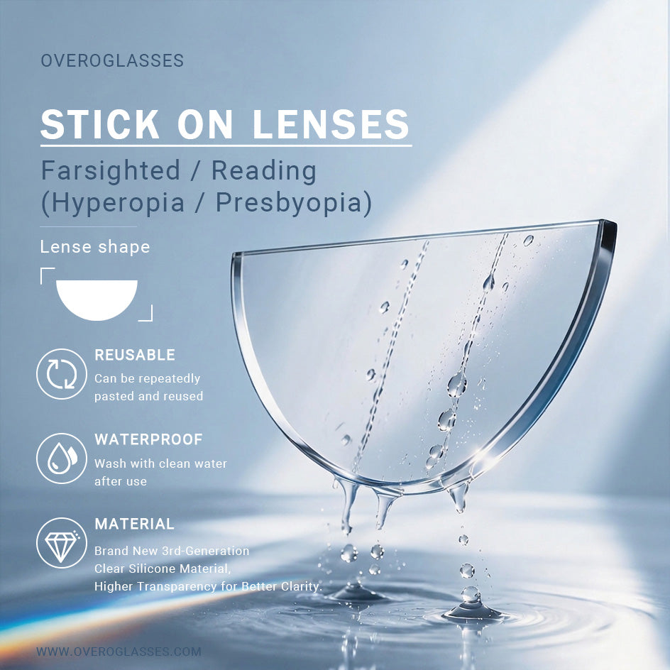 Stick On Corrective Lenses (2-pack)