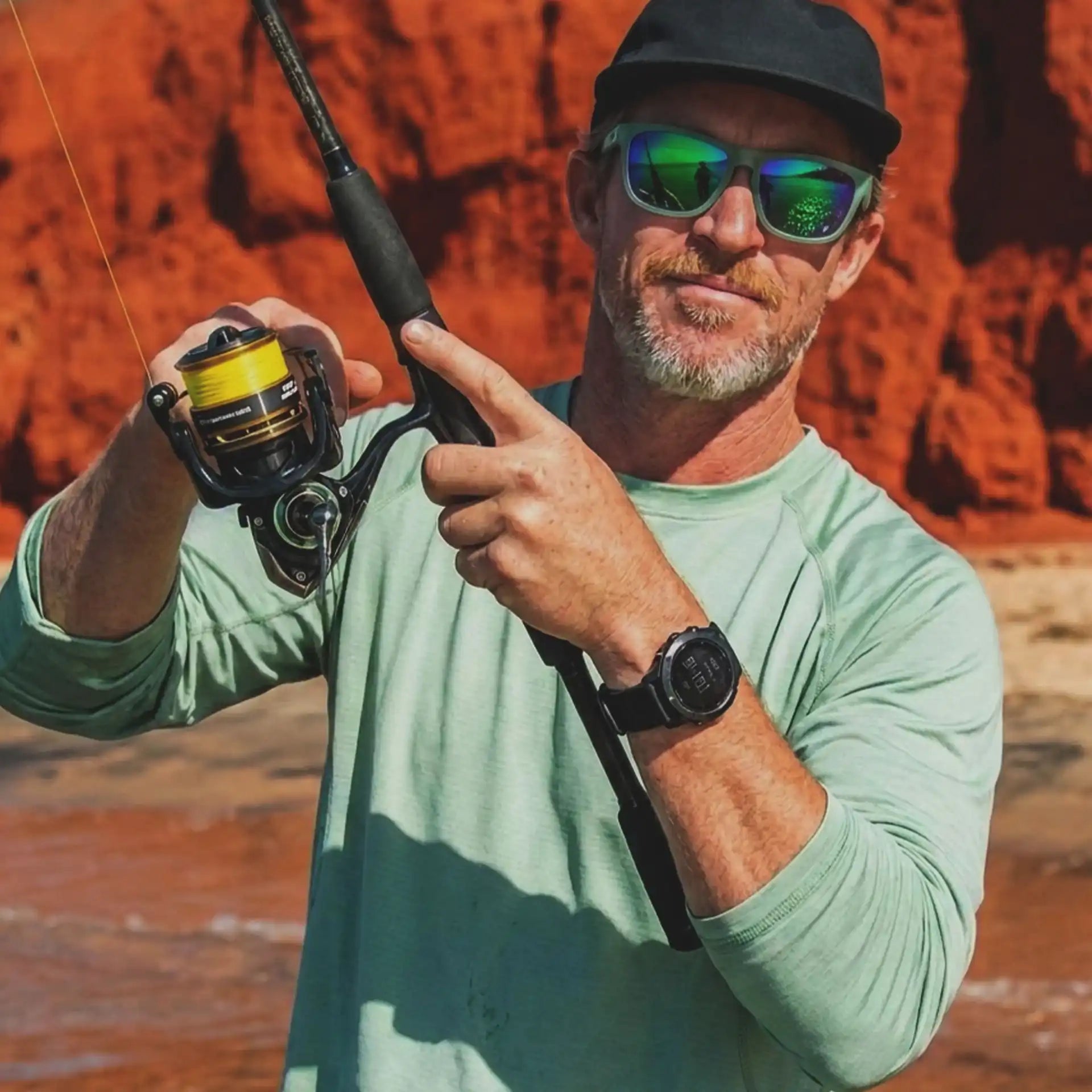 Aurora Mint - Overo FoldGo Glasses