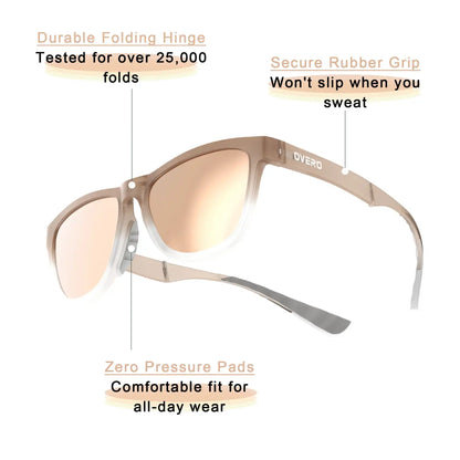 Dawn Sand - Overo FoldGo Glasses
