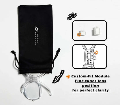 Adjustable Prescription Goggle Inserts