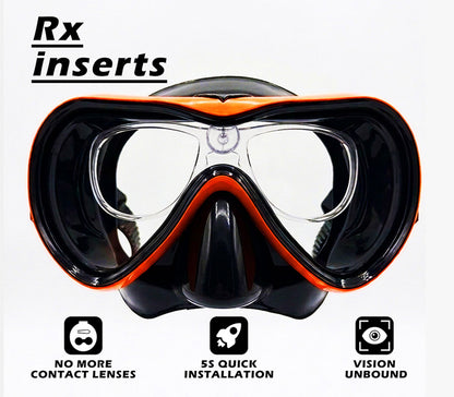 Rx Diving Mask Inserts