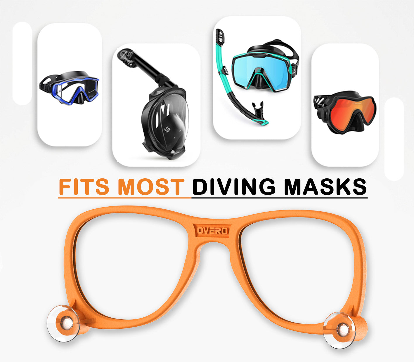 Rx Diving Mask Inserts Ⅱ