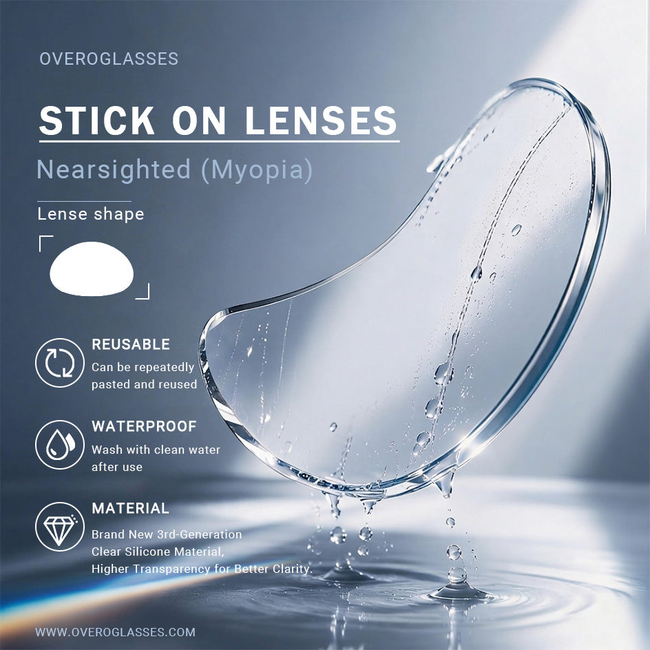 Stick On Corrective Lenses (2-pack)